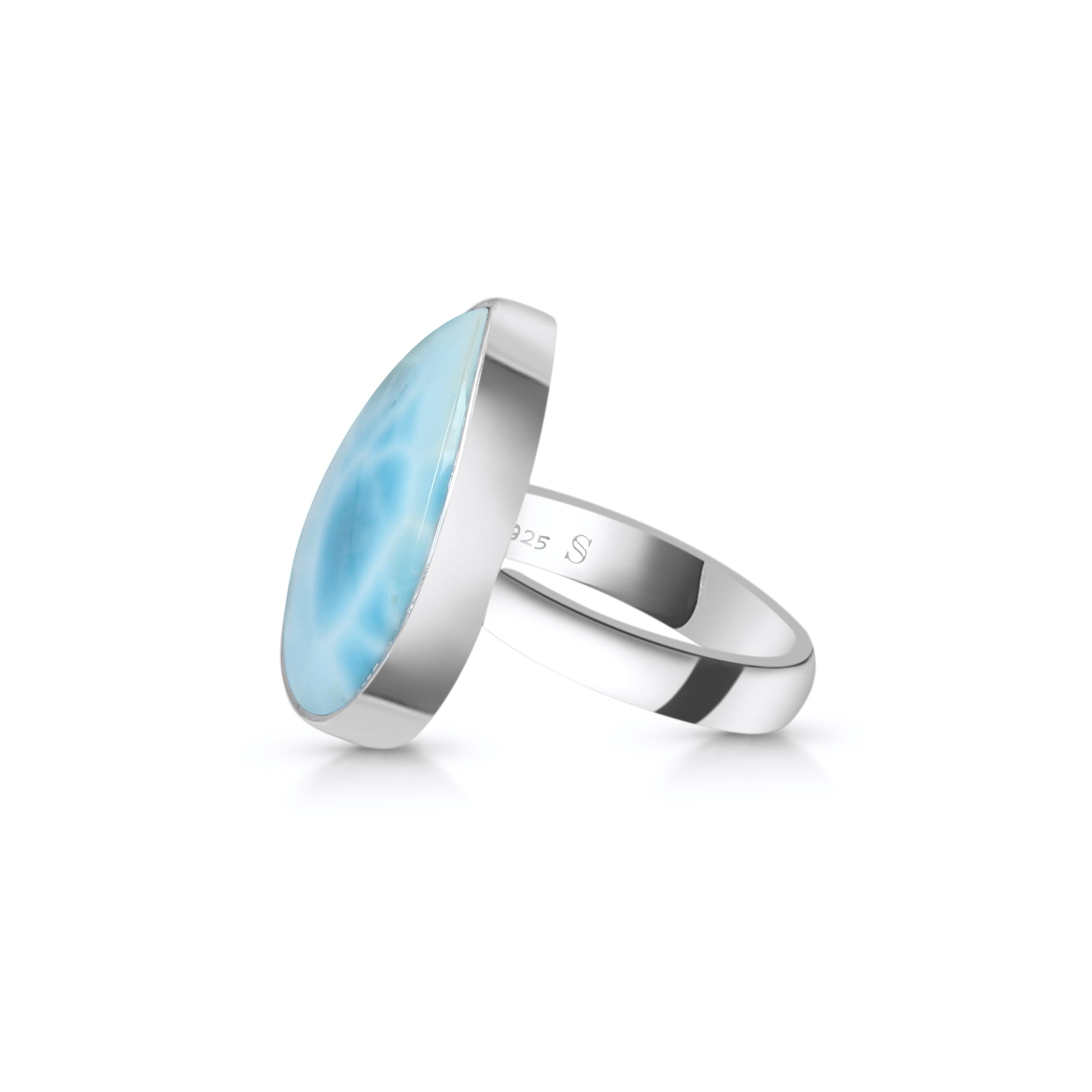 Larimar Adjustable Ring-(LAR-R-68)
